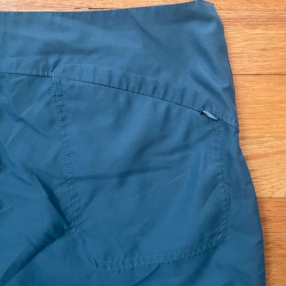 Patagonia Womens activewear blue Duway Capris pants size 8 - Picture 4 of 9